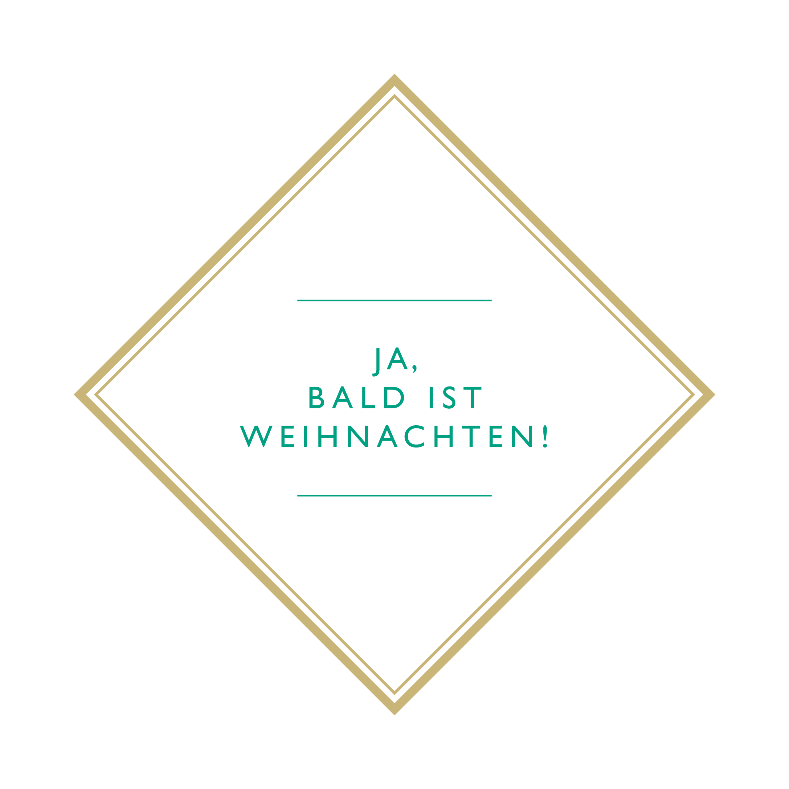 Bald ist Weihnachten, festliche Vorfreude!